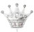 Import New style crown shaped aluminum foil balloons party  decorative balloons from China