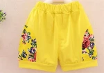 new style summer vest + short pants 2pcs children girl clothing sets wholesale baby girls mustard pie clothing set