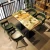 Import New style wood designs dining table restaurant furniture coffee table from China