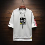 New Stylish Summer Soft Fabric Casual Street Style Round Neck Men Tshirt