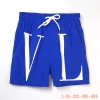 New Summer nylon letter Hot stamping printing Drawstring beach shorts swim surf sweat board shorts men