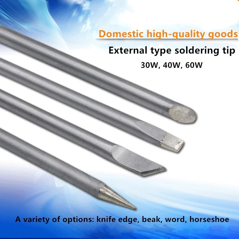 New type 30W, 40W, 60W external type lead-free electric soldering tip