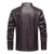 Import NEW wholesale  custom bomber jacket online  motorbike jacket  military faux leather coat mens leather jacket from China