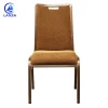 Newest Luxury hotel furniture, European Style Brown Indoor Steel Dining Chair