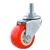 Import Newest Selling Red 1/1.25/1.5/2/2.5/3/4 Inch Castor Wheel Heavy Duty PVC Caster Swivel Casters from China