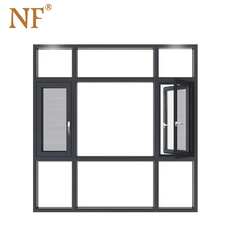 NF Aluminum House Window Designs Casement Windows