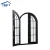 Import NFRC windows 90 micron powder coated top quality aluminium double panel french casement window with insect screen from China