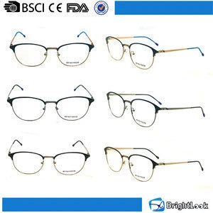 No MOQ metallic optical frames,new model eyewear frame glasses