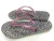 Import non-slip leopard print womens slippers Flip-flops for  ladies from China
