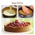 Non-stick Bakeware Baking Pan Carbon Steel Cake Mold Springform 3PCS Set
