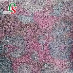 non woven zarina shoes or bags material glitter leather
