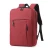 Import Nylon 15.6 inch Laptop Backpack Men Solid Shoulder Bag USB Charging Port & Headphone Collage School Book Bags Waterproof from China