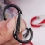 Import OEM Logo Multitool Dual Double 8 Shaped Kering Keychain Aluminium Alloy Carabiner Clips Hooks For Purse from China