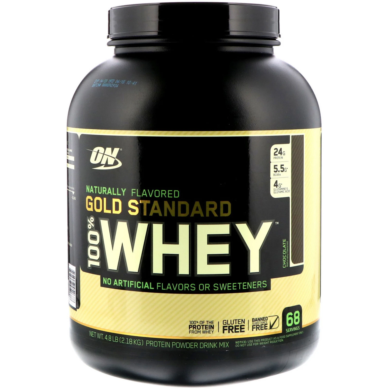 Optimum Nutrition Gold Standard 100% Whey Protein 2.27kg! Highest Quality