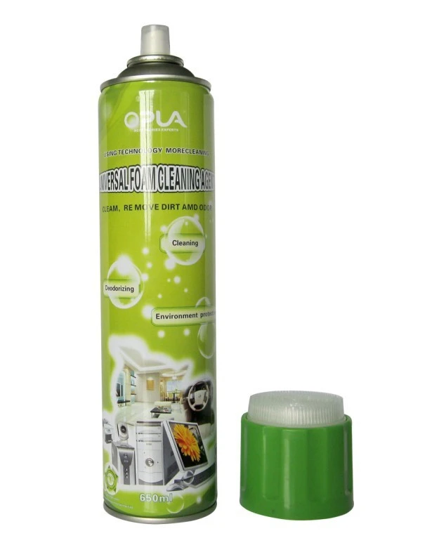 650ml All Purpose Foam Cleaner Brush Cap Multi-Purpose Foam Cleaner Spray -  China Foam Cleaner, Car Care