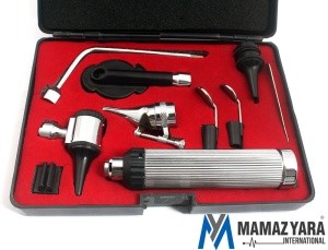 Otoscope Ophthalmoscope Set Nasal Speculum Diagnostic Examination With Carrying Case MYI-ENT-0038