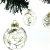 Import Outdoor Christmas Ornaments 6CM Plastic Clear Transparent Balls Diy Decorated With Star Branch Bunny And Santa Pattern from China