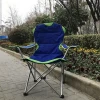Outdoor folding chair for camping beach fishing with padded filling
