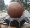 Outdoor Garden Decorative Granite Floating Rotating Round Stone Ball Water Fountain