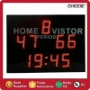 outdoor led display for sports events multi-function countdown/ up timer &scoreboard