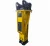 Import PC200 SK200 excavator using soosan box type SB81 hydraulic breaker hammer from China