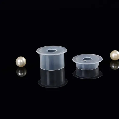 Buy 100pcs Pp Plastic Empty Spools Sew Tool Translucent Plastic Blank ...