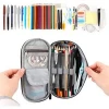 Pencil Case Big Capacity Pen Pouch Oxford Stationery Bag Holder For Boys Girls