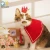 Pet Christmas Scarf Cloak Dog Costume  Reindeer Hat Cloak Dog Accessories Cat Cosplay Clothes