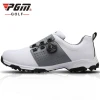 pgm men microfibre PU Auto-lacing golf shoes