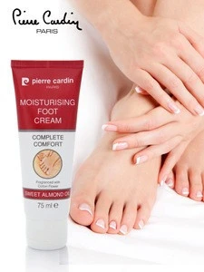 Pierre Cardin Paris Moisturizing Foot Skin Care Cream with Sweet Almond Oil