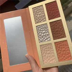 Pigmented Private Label highlighters cosmetics highlighters colors highlighters Bronzer palette blusher palette