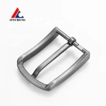 Pin buckle zinc alloy metal rotatable fashion business casual mens belt buckle customization