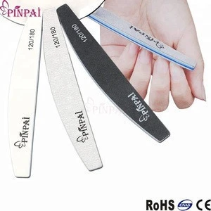 Pinpai Brand high quality custom printed professional double side 120/180 nail file