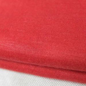 Plain dyed 6% spandex 94% ramie fabric with price