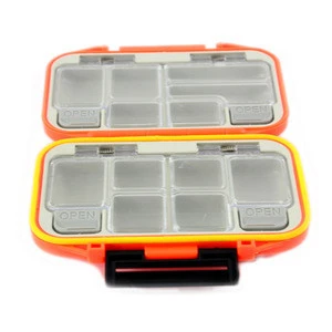 Plastic Camping Fly Fishing Tackle Box Case