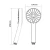 Import Plastic handle shower bathroom faucet accessories from China