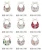 Import Pom Pom Trim Floral Unicorn Lace Baby Bibs Wholesale from China