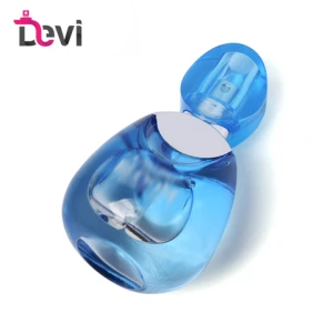 Popular fashionable design perfume glass bottle  color painting cylinder 50ml Parfum Bottle supplier