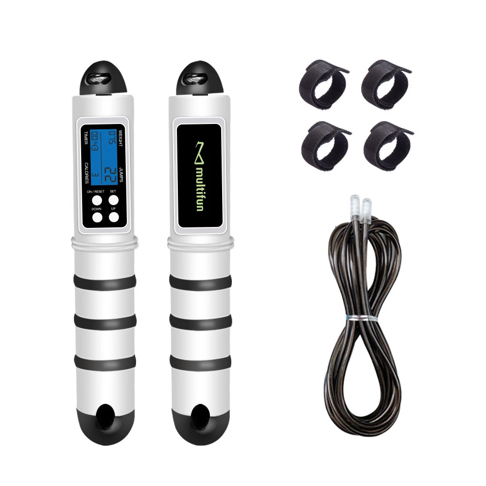 Popular keep fitness tooling electronic skipping rope with counter