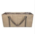 Popular Large Capacity 12 slot deluxe floating duck decoy bag for Outdoor Hunting
