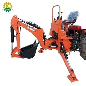 Popular used towable backhoe loader with CE for earth moving