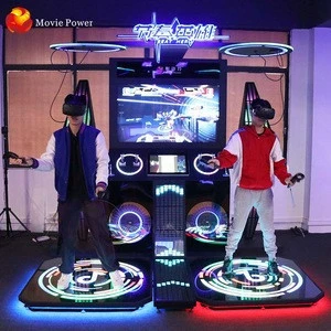 Popular Vr Music Beat Saber 9D Virtual Reality Vr Boxing Amusement Park best saber games support 2 person