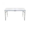 Portable 3 Levels height Adjustable Garden Outdoor Picnic Table Aluminum Rectangle Camping Folding Table