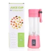 Portable Blender Ice Smoothie 6 Blade Mini Home USB Rechargeable Portable Blender High Power Juicer Machine