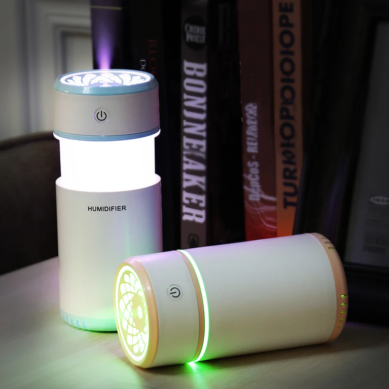 Portable Humidifier Mini Ultrasonic Cool Mist USB Humidifier with Night Light