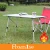 Import Portable korean bbq grill table Outdoor Aluminum picnic Table from China