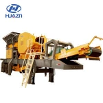 portable plant screening mobile crushing station