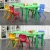 Import Portable Saving Space Collapsible Waterproof Safety Folding Kids Table and Chair Set , Children Furniture Sets from China