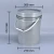 Import PP Handle 20L Plastic Wall Paint Bucket Pail For Industrial Chemical Material from China