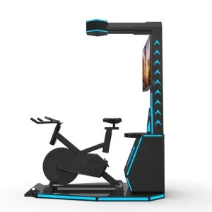 preferential price indoor sport game 9d virtual reality bicycle 9d vr bicycle simulator amusement park rides arcade